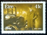 Irlanda 2003 - Mașini, automobile FORD, aniversare, neuzat