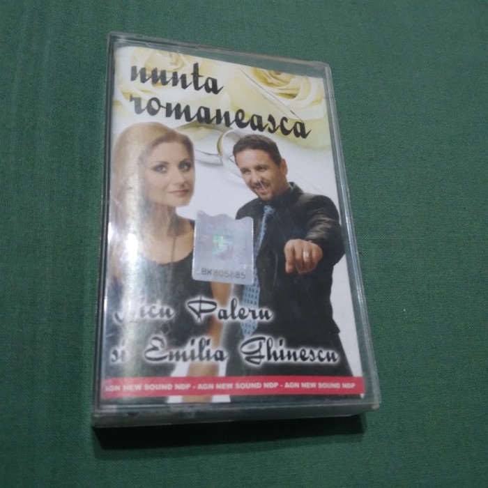 CASETA AUDIO NUNTA ROMANEASCA CU NICU PALERU SI EMILIA GHINESCU RARA!!ORIGINALA