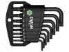 Set chei WIHA Torx PLUS 9IP, 8 bucăți, Oțel Crom-Vanadium, Finisaj Negru