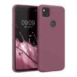 Husa pentru Google Pixel 4a, Silicon, Roz, 52622.167, Carcasa, Kwmobile