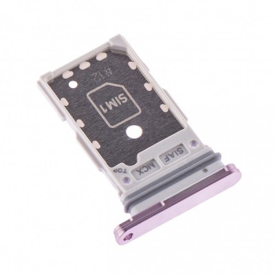 Suport SIM Samsung Galaxy S23+ S916 / S23 S911, Dual SIM, Violet (Lavender) foto