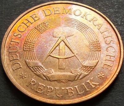 Moneda ANIVERSARA 5 MARCI - RD GERMANA, anul 1969 *cod 3360 B = A.UNC PATINA foto