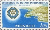 Monaco 1967 - Rotary club, neuzata
