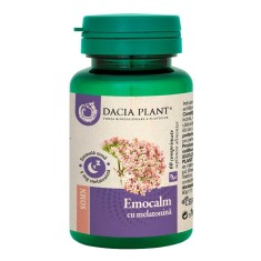 Emocalm cu melatonina (somnofort) 60cpr dacia plant