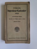 Cumpara ieftin Calendarul Inginerilor pe anul 1922, Stuttgart, bogat ilustrat, reclame vechi