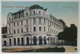 SIBIU , HOTEL EUROPA , CARTE POSTALA , INCEPUTUL SEC. XX