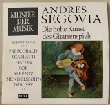 ANDRE SEGOVIA - Die Hohe Kunst Des Gitarrenspiels - Vinil LP Decca Germany