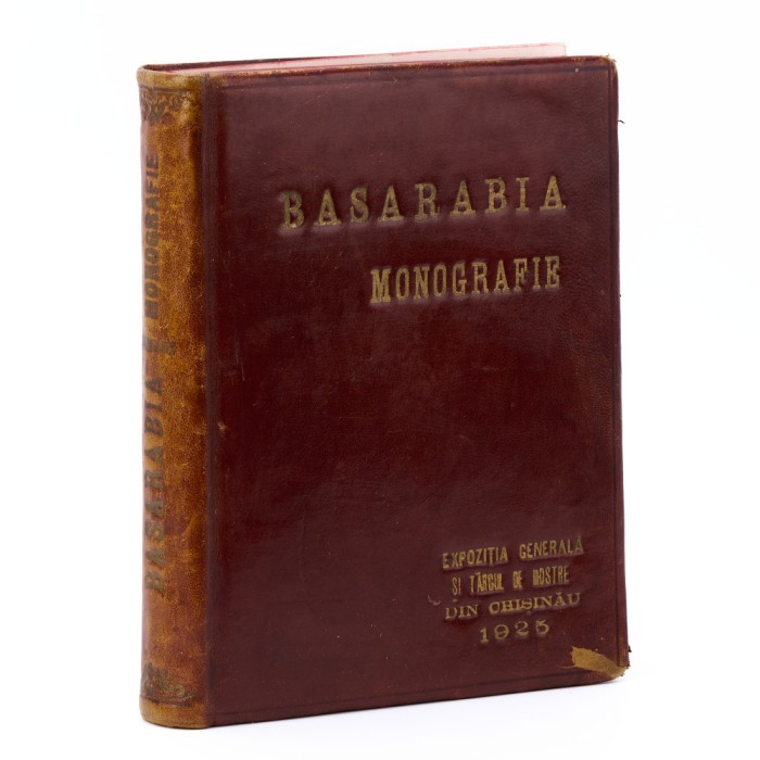 Ștefan Ciobanu, Basarabia-Monografie, 1926
