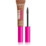 NYX Professional Makeup Thick it Stick It Brow Mascara mascara pentru spr&acirc;ncene culoare 03 Auburn 7 ml