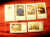 Serie DDR - 1967 Pictura , 6 valori, Nestampilat