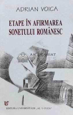 Etape in afirmarea sonetului romanesc - 1996 - Adrian Voica (E121) foto