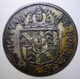 G.092 ELVETIA CANTON NEUCHATEL 1/2 BATZEN 1793 BILLON