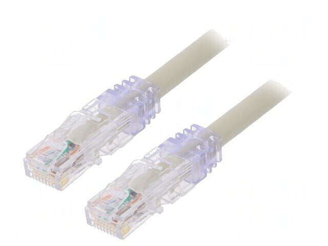 Patch Cord UTP Cat6a 2m Gri