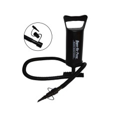 Pompa de aer pentru gonflabile, actionare manuala, 3 supape, ABS negru