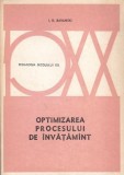 I. K. Babanski - Optimizarea procesului de &icirc;nvățăm&icirc;nt