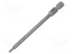 Capăt de şurubelniţă sferic WERA Torx&reg; TX10, lungime 89mm