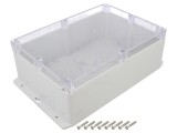 Carcasă Universală IP67 cu Lame de Fixare 185x265x95 mm