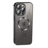 Cumpara ieftin Husa iPhone 13 6.1 Silicon MagSafe Clear Black