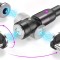 Cablu de incarcare magnetic Statik 360, USB C, Micro USB, 3 in 1