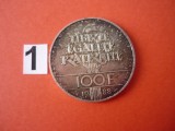 100 FRANCI 1988 ARGINT *****
