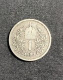 Moneda 1 coroana 1893 Austria argint, Europa