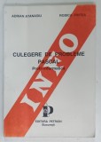 CULEGERE DE PROBLEME PASCAL , PROFIL INFORMATICA de ADRIAN ATANASIU si RODICA PINTEA , 1996