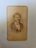 Cumpara ieftin RARA CDV, Portret, foto Lengyel Samu, Kassa, Kosice, Slovacia, ca. 1865