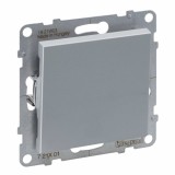 Intrerupator simplu Legrand Suno aluminiu 721301