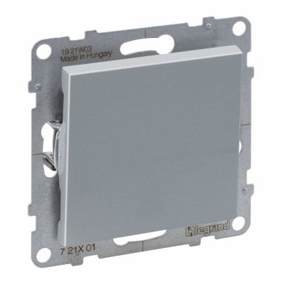 Intrerupator simplu Legrand Suno aluminiu 721301 foto