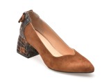 Pantofi GRYXX maro, 3671321, din piele intoarsa