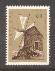 Portugal 1971 Windmills, MNH S.150 foto