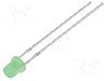 Dioda LED, 3mm, verde, 220...330mcd, 20mA, 2,9...3,6V, OPTOSUPPLY - OSG5TA34E4A