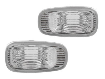 Lampa semnalizare aripa Toyota Land Cruiser V8 (Fj200), 11.07-08.15, Toyota Prius (Xw20), 10.03-05.09, alb transparent, fara suport bec, omologare EC foto