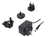 Alimentator pulsatoriu 12VDC 1A 12W plug-in drept
