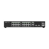 Cumpara ieftin Switch 16 porturi PoE+, 2 porturi GE, 2 porturi SFP, Gigabit, Cloud Management - Ruijie RG-ES220GS-P
