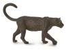 Figurina leopard negru pictata manual l collecta