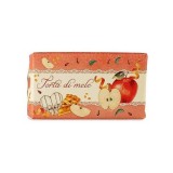 Sapun vegetal cadou Craciun aroma Placinta Mere cm 10 x 6 x 3 H, 150 gr