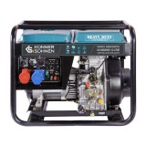 Generator monofazat trifazat diesel Konner Sohnen KS 8100HDE-1 3 ATSR