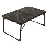 Masa Pliabila Neagra din Aluminiu 64x42x30 cm