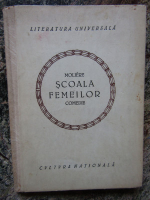 MOLIERE - SCOALA FEMEILOR {1922} foto