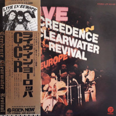 Vinil 2XLP "Japan Press" Creedence Clearwater Revival ‎– Live In Europe (-VG)