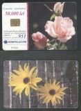 Romania 2001 Telephone card Flowers Rom 114 CT.068