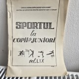Sportul la Copii si Juniori Vol. LIX