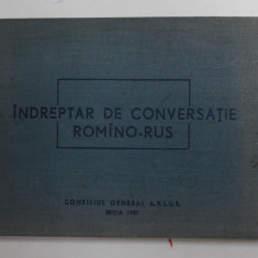 INDREPTAR DE CONVERSATIE ROMANO - RUS , 1957