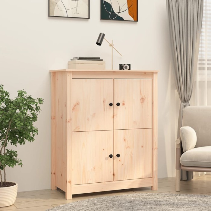 vidaXL Servantă, 83x41,5x100 cm, lemn masiv de pin 821507