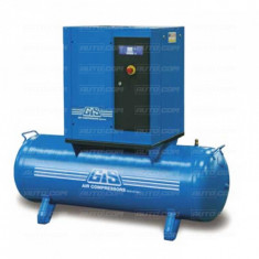 COMPRESOR AER PE SURUB GIS 300 LITRI 380V - 1000L/MIN - (MOD: GSE10/300/ES) foto