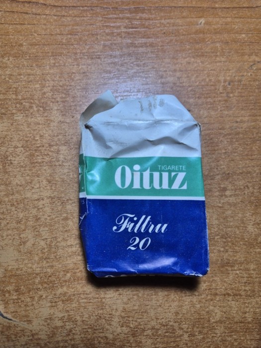 pachet de tigari oituz - intreprinderea de tigarete sfanu gheorghe - din anii '70 - '80 - nu contine tigari