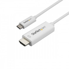 Cablu StarTech USB-C - HDMI 4K 60Hz 3m White foto