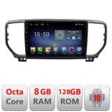 Navigatie Kia Sportage facelift 2019- F-sportage-19 Octa Core cu Android Radio Bluetooth Internet GPS WIFI DSP 8+128GB CarStore Technology