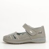 Balerini piele naturala Aurora gri M5, 36, 38